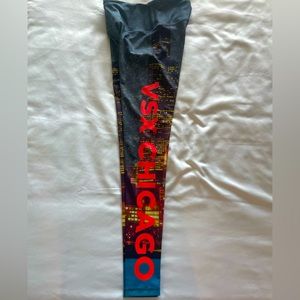 Fun Victorias Secret Rare Chicago city skyline legging knockout tight like new